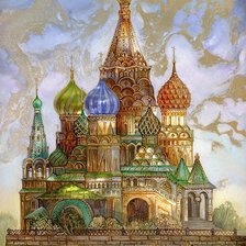 Схема вышивки «Федоскинские миниатюры»