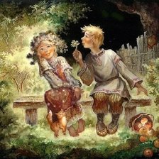 Схема вышивки «Федоскинские миниатюры»