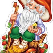 Схема вышивки «леший»