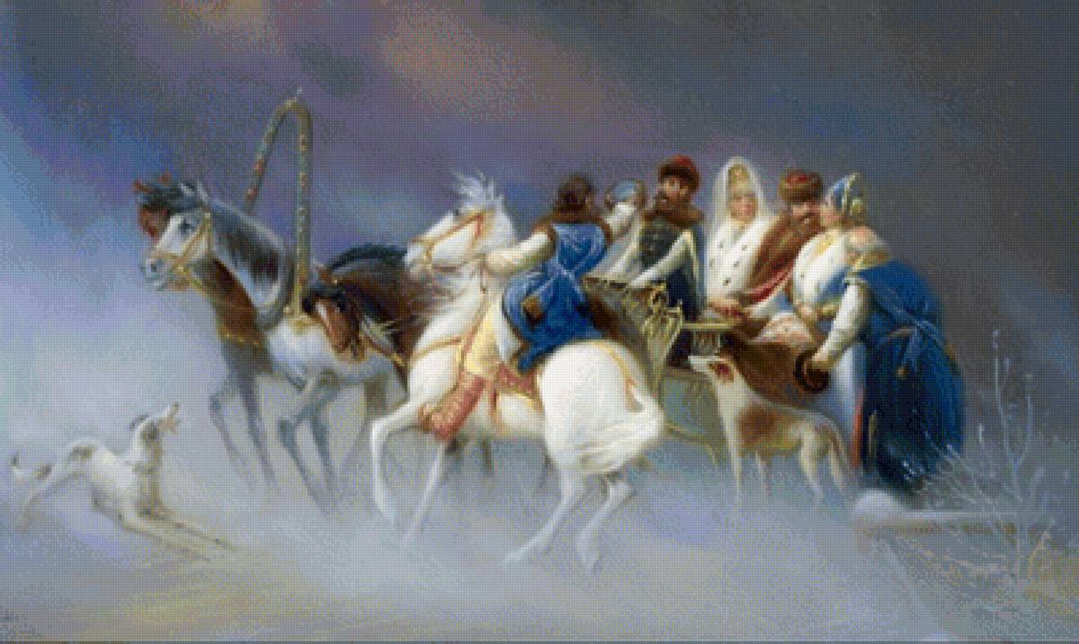 Федоскинские миниатюры - предпросмотр