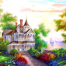 Домик у моря