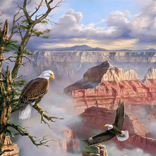 Схема вышивки «The Owners of the River.»