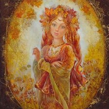 Схема вышивки «Осень»