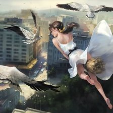 Схема вышивки «юная ведьмочка»