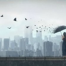 Схема вышивки «одиночество»