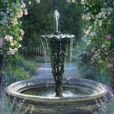 Схема вышивки «Damask Rose»