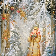 Схема вышивки «Мороз»