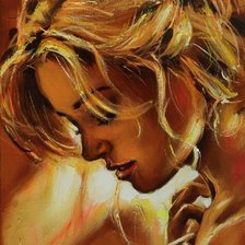 Схема вышивки «девушка»