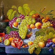 Схема вышивки «натюрморт»