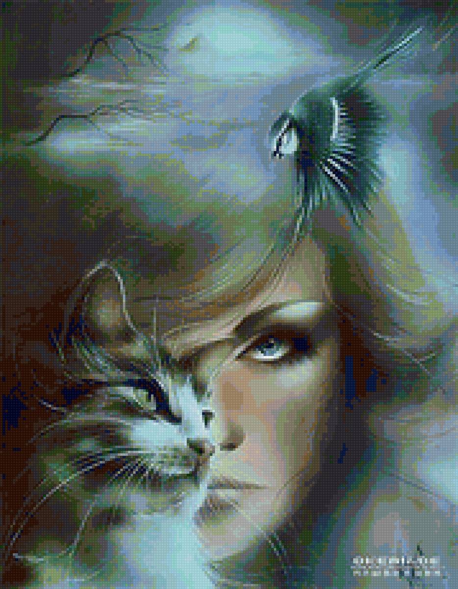 кошки - кошки, девушка - предпросмотр