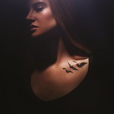 Схема вышивки «трис плакат»