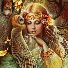 подружка осень