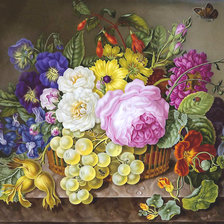 Схема вышивки «Серия "Натюрморты".»