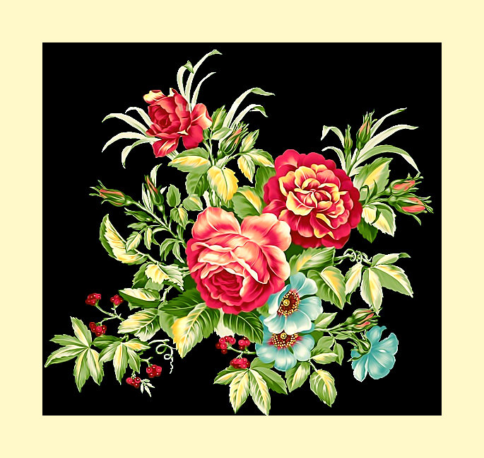 Серия "Розы". - цветы, флора, розы - оригинал