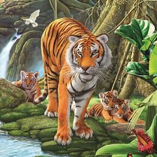 Схема вышивки «дикие»