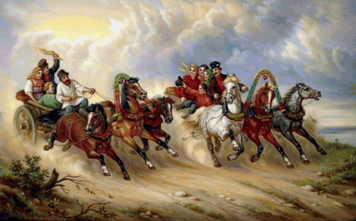 Федоскинские миниатюры - предпросмотр