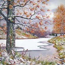 первый снег