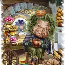 Схема вышивки «бабушка»