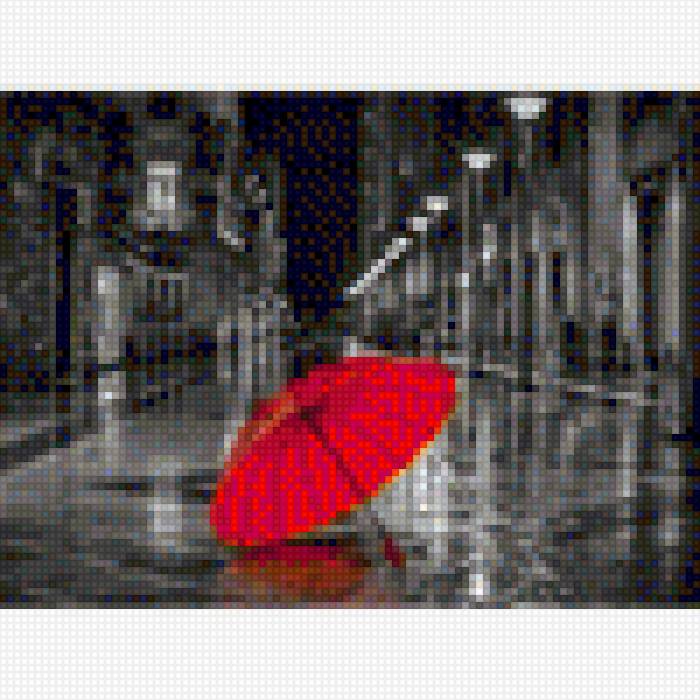 Paraguas rojo - предпросмотр