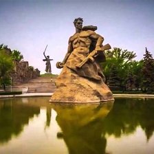 Схема вышивки «Волгоград Мамаев Курган»