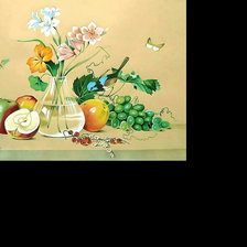 Натюрморт, рисунок, маленький.