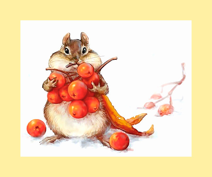 Серия "Грызуны" - грызуны, животные - оригинал