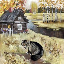 Схема вышивки «Мир животных»