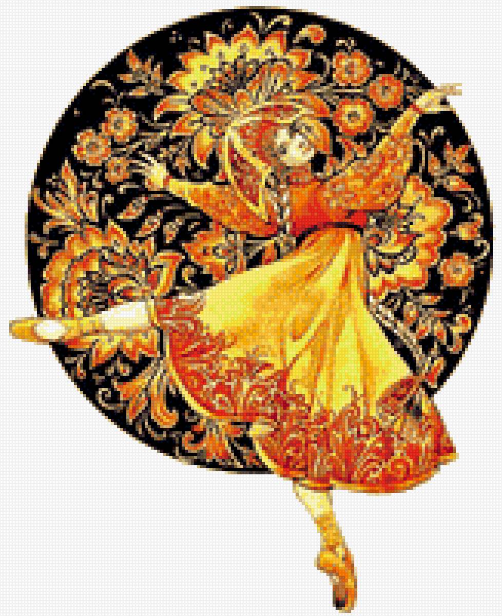 хохлома - балет танец дуэт - предпросмотр