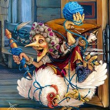 Схема вышивки «бабушка»