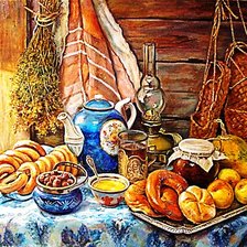 Деревенский стол