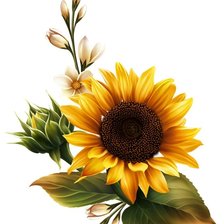 Схема вышивки «цветы»