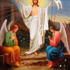 Схема вышивки «святые ангелы»