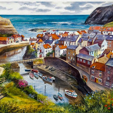 Схема вышивки «Overview»