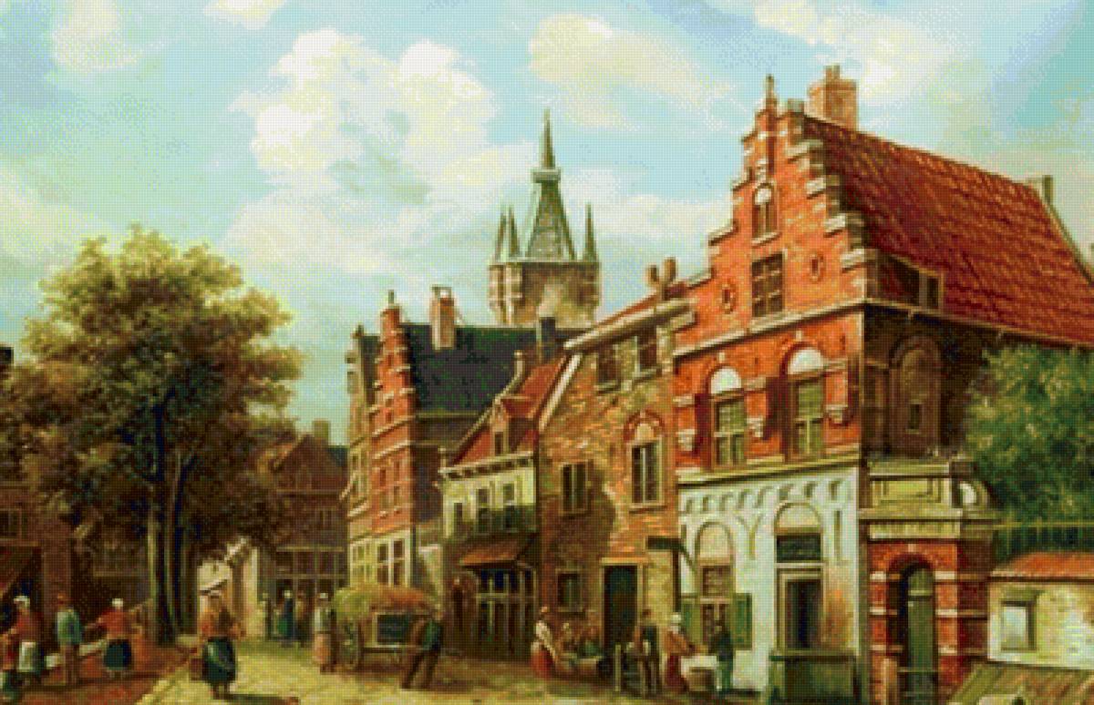 старый город - городской пейзаж, улица, старый город - предпросмотр