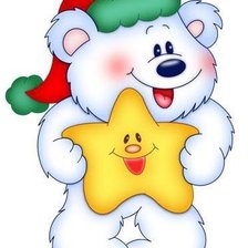 Схема вышивки «Мишка»