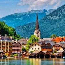 Схема вышивки «Тиролски Алпи»