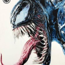 Схема вышивки «Веном»