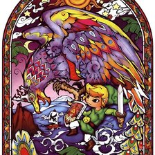 Схема вышивки «Zelda.»