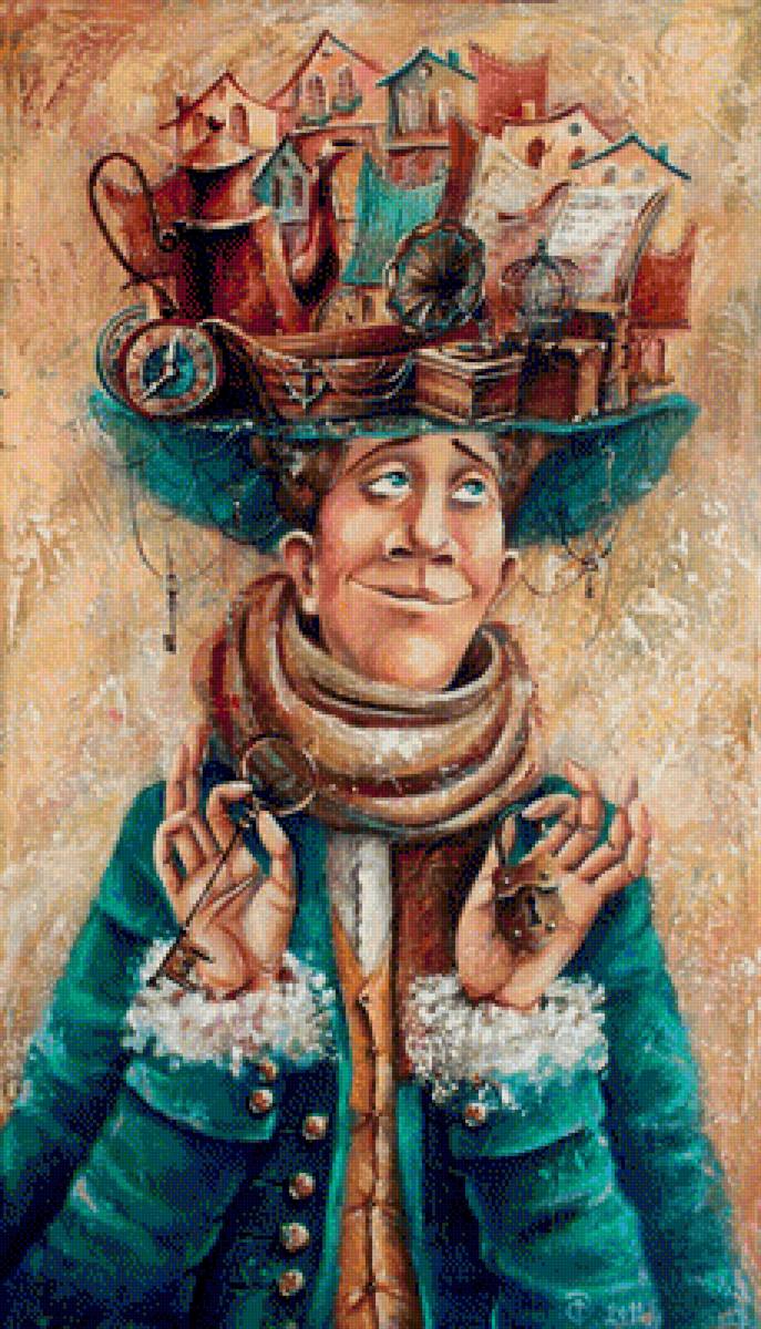 Яна Фефелова - Мысли мужские. - картины - предпросмотр