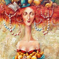 Схема вышивки «Яна Фефелова - Мысли женские»