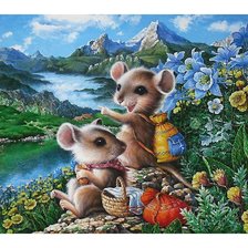 Схема вышивки «Детская»