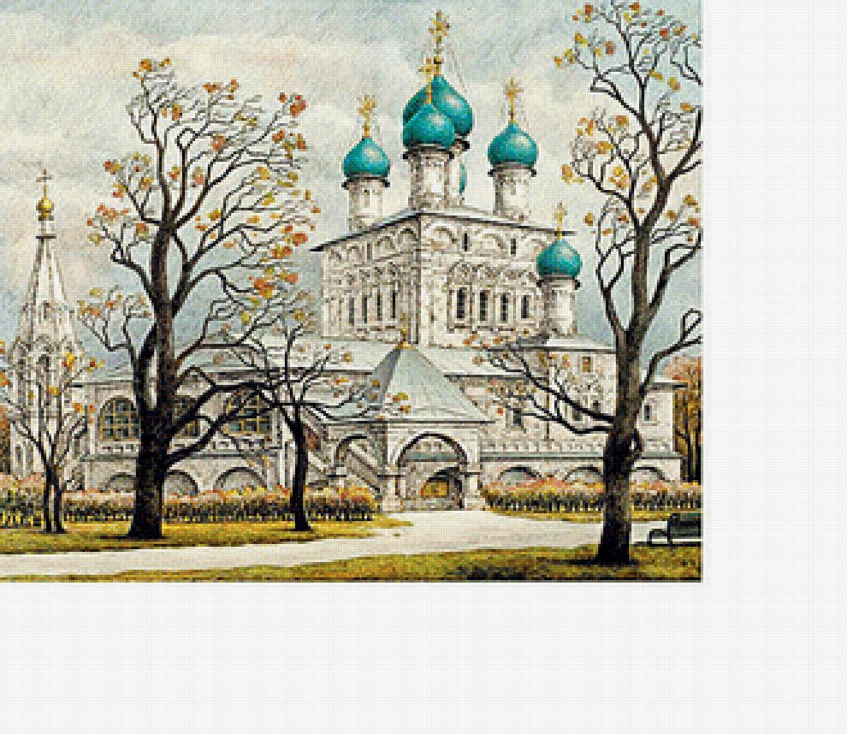 Храм - осень, церковь - предпросмотр