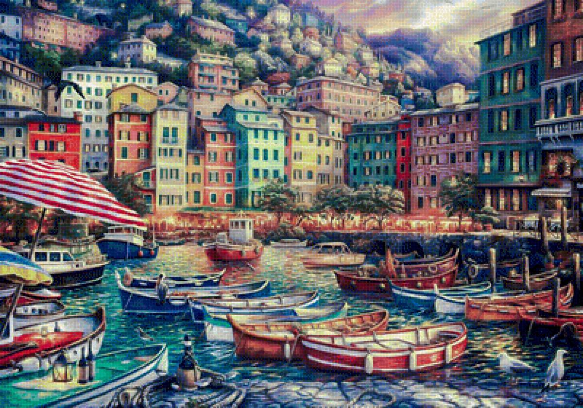 Vibrance of Italy. - chuck pinson painter.seascapes.birds. - предпросмотр