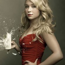 Схема вышивки «Хочу молока»