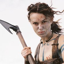 Схема вышивки «Воительница»