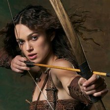 Схема вышивки «Лучница»