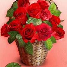 Схема вышивки «Розы»