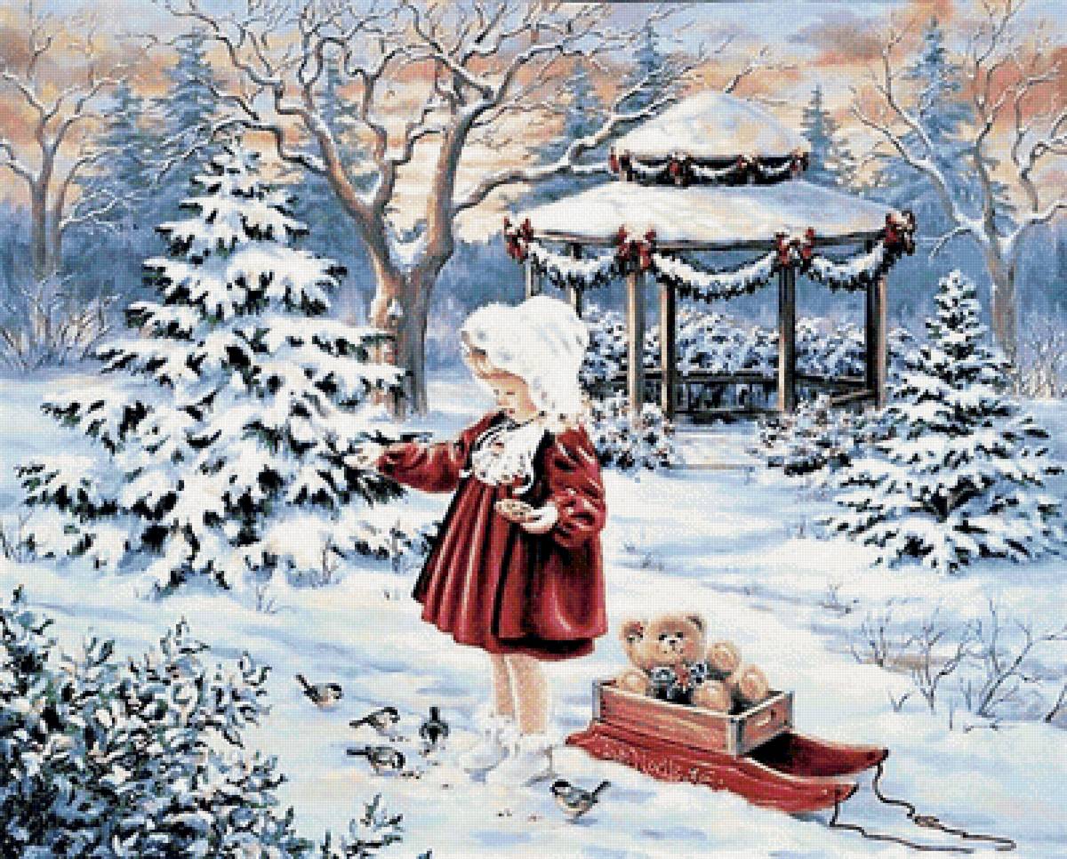 зимой - предпросмотр