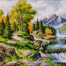 Bridge over the Stream.