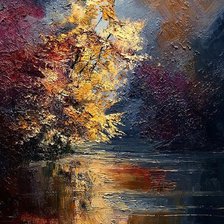 Схема вышивки «Цвет осени2»